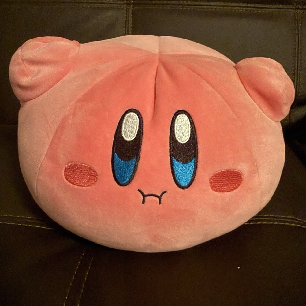Authentic TOMY Club Mocchi-Mocchi Hovering Kirby Mega 15" Plush with Tag